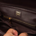 Miumiu Matelasse Nappa Leather Shoulder Bag